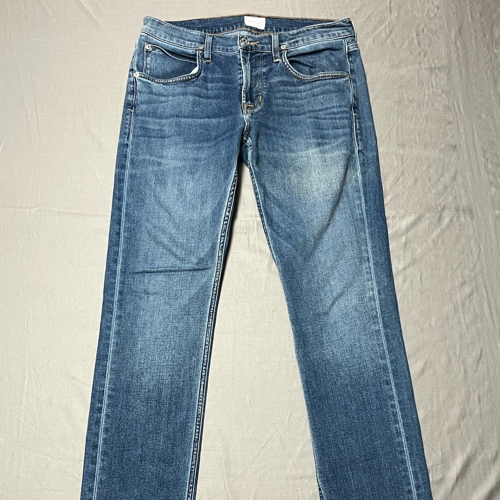Hudson Jeans Blake Slim Straight Fit 31 in Classic Blue